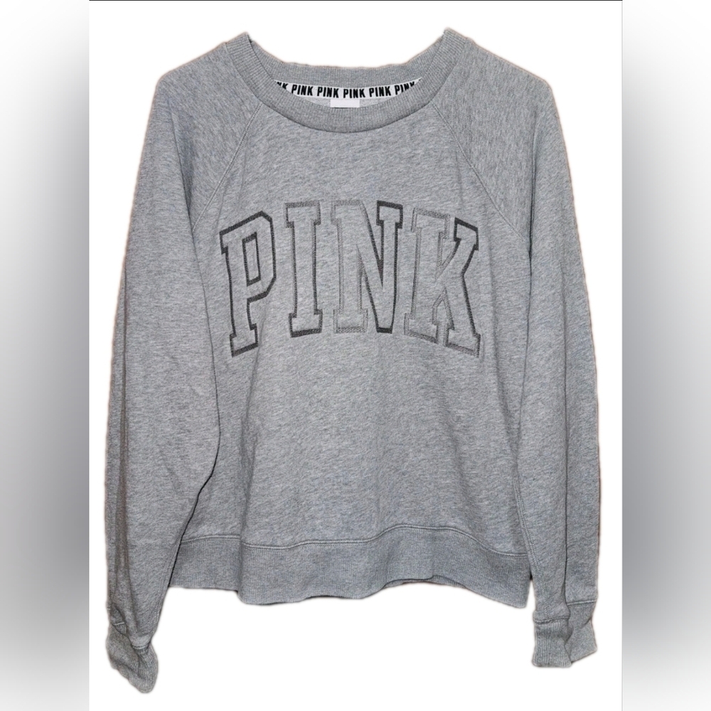 PINK Victoria's Secret Black and White Top